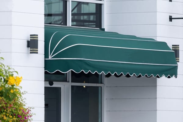 window awning -golden awning & tensile